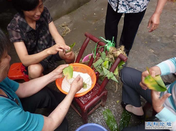 自己动手包粽子